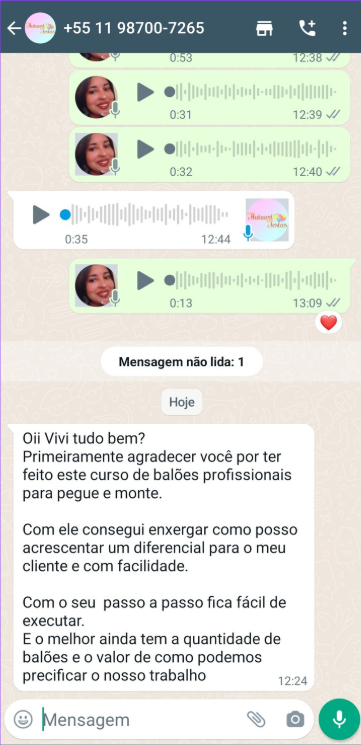 Depoimento Aluna Vivi 2